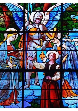 Vitraux Jeanne d'Arc - Tournel frères - Compiègne