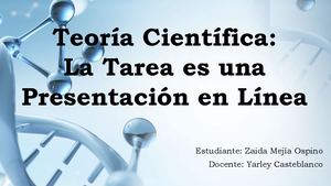 Teoría Científica