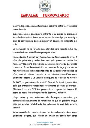 Empalme Ferroviario