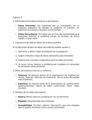 4 Capitulo Preguntas