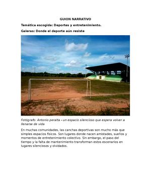 Donde el deporte aún resiste