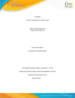 Tarea 4 Comunicación Y Relato Visual