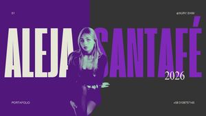 Portfolio Aleja Santafé