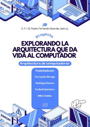 Explorando la arquitectura que da vida al computador