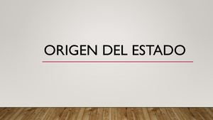 2 Origen Del Estado