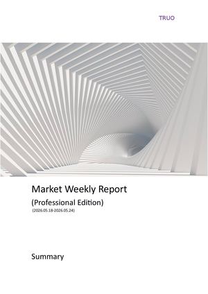 Truo Markets Weekly Report 2026 05 18 05 24 En