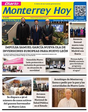 Monterrey Hoy 25 De Mayo 2026