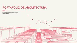 Portafolio Arquitectura Werner De León