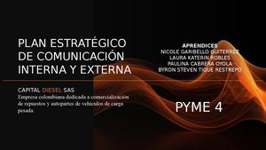 Plan Estratégico De Comunicación Interna Y Externa Capital Diesel Pyme 4