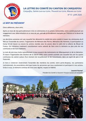 La Lettre Du Comité N°13