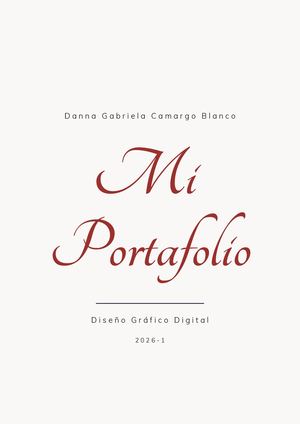 Portafolio Danna Camargo