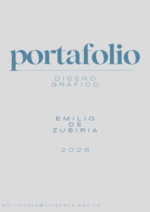 Portafolio Emilio De Zubiria