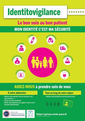 Affiche Le Bon Soin Au Bon Patient V01