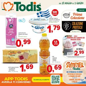 Volantino Todis Dal 28 Maggio Al 07 Giugno 2026
