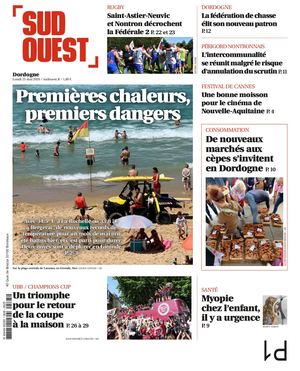 Sud Ouest Lundi 25 Mai