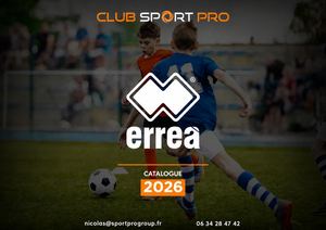 Catalogue Errea 2026