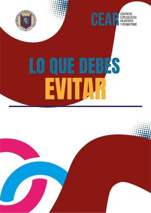 Lo que debes evitar