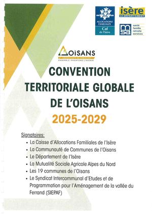 Convention Territoriale Globale 2025 2029 (CTG)