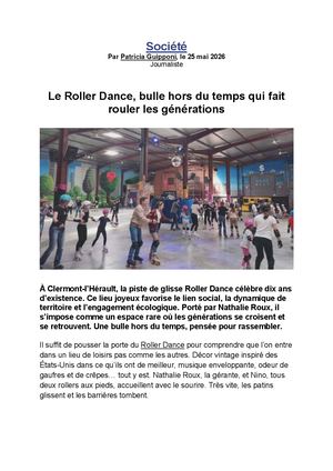 Le Roller Dance, bulle hors du temps qui fait rouler les générations