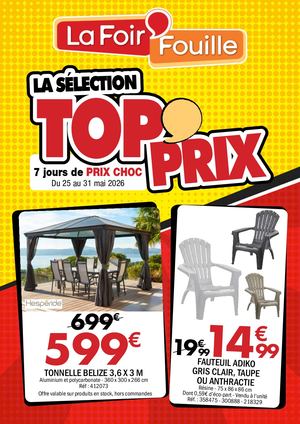 TOP'PRIX #1 : 7 jours de prix CHOC (F/M/S)