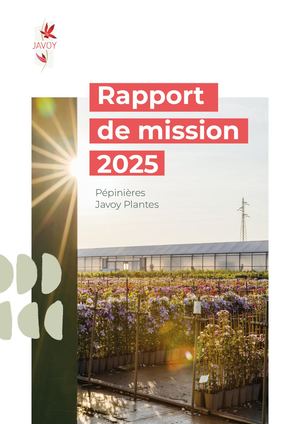 Rapport Comité de Mission Javoy Plantes 2025