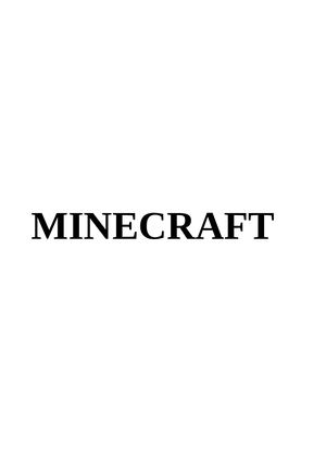 Minecraft