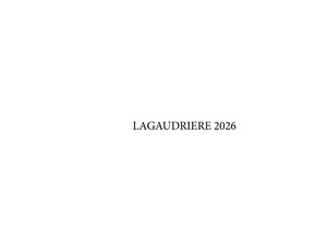 Lagaudriere Cowllection 2026