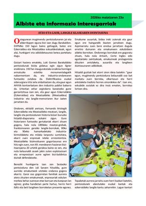Albisteak Noticias Maiatzak 23 Mayo (1)