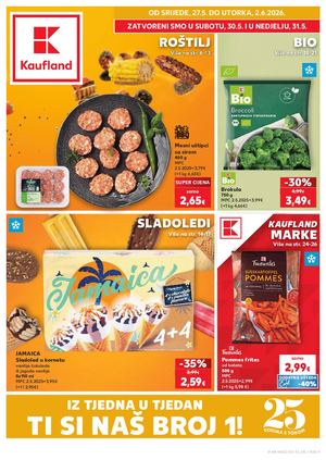 Kaufland Povoljno Od 27 05 02 06 2026
