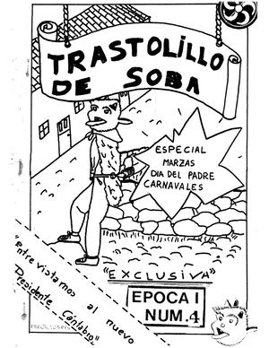 Nº 4 TRASTOLILLO DE SOBA