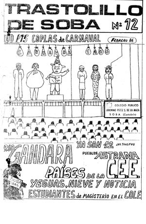 Nº 12 TRASTOLILLO DE SOBA