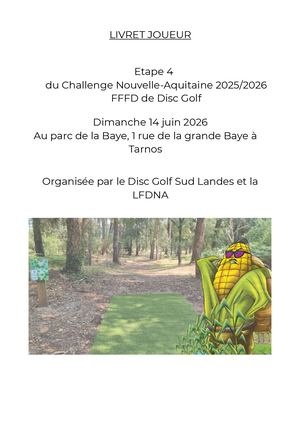 Livret Joueur Tarnos