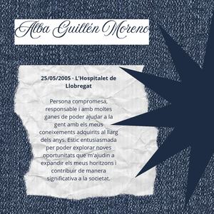 Llista De Cançons Alba Guillén Moreno Estudiant De Marketing I Publicitat Prat Fp 25 27' Treballadora En Una Farmàcia A L’any 2024 2025 1