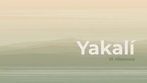 Yakalí (1)