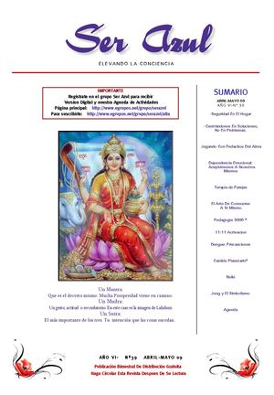 Ser Azul nº 39 / 04-09