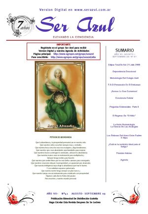 Ser Azul nº 41/ 09-09