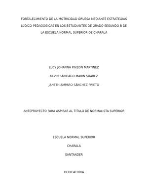 Anteproyecto Aprobado