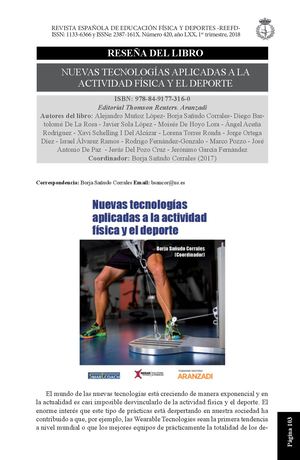 Nuevas tecnologias aplicadas al entrenamiento y educaciòn fìsica y deporte