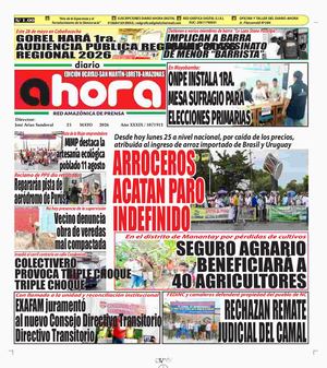 2026 05 25 Diario Ahora Ucy