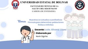 Muestreo En Estudios Cuantitativos