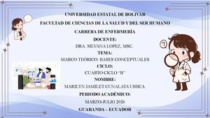 Marco Teórico Bases Conceptuales