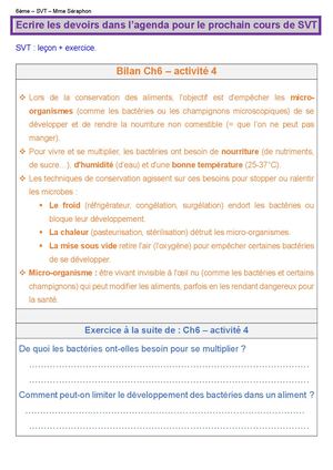 6 Ch6 A4 Devoirs