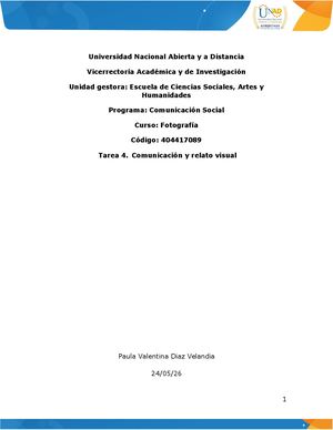Tarea 4 Comunicacion Y Relato Visual
