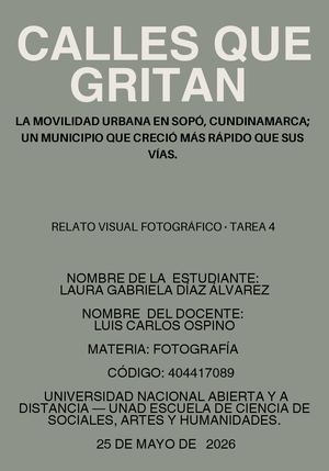 Relato Visual Fotográfico Tarea 4 Laura Diaz