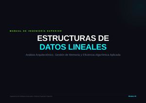 Estructuras Lineales Programación