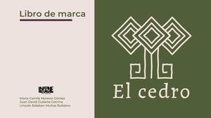 Libro de marca El Cedro
