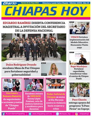 Chiapas Hoy 26 De Mayo 2026