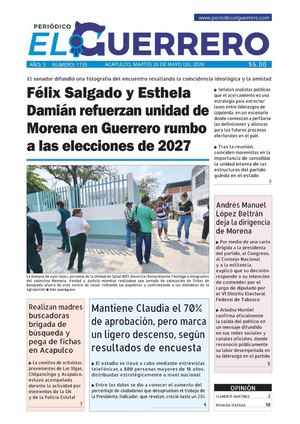 Martes 26 de mayo del 2026