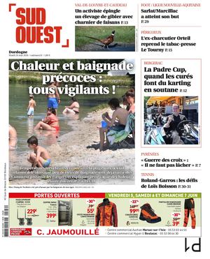 Sud Ouest Mardi 26 Mai