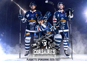 PLAQUETTE COMMERICALE CORSAIRES DUNKERQUE SAISOIN 2026/2027